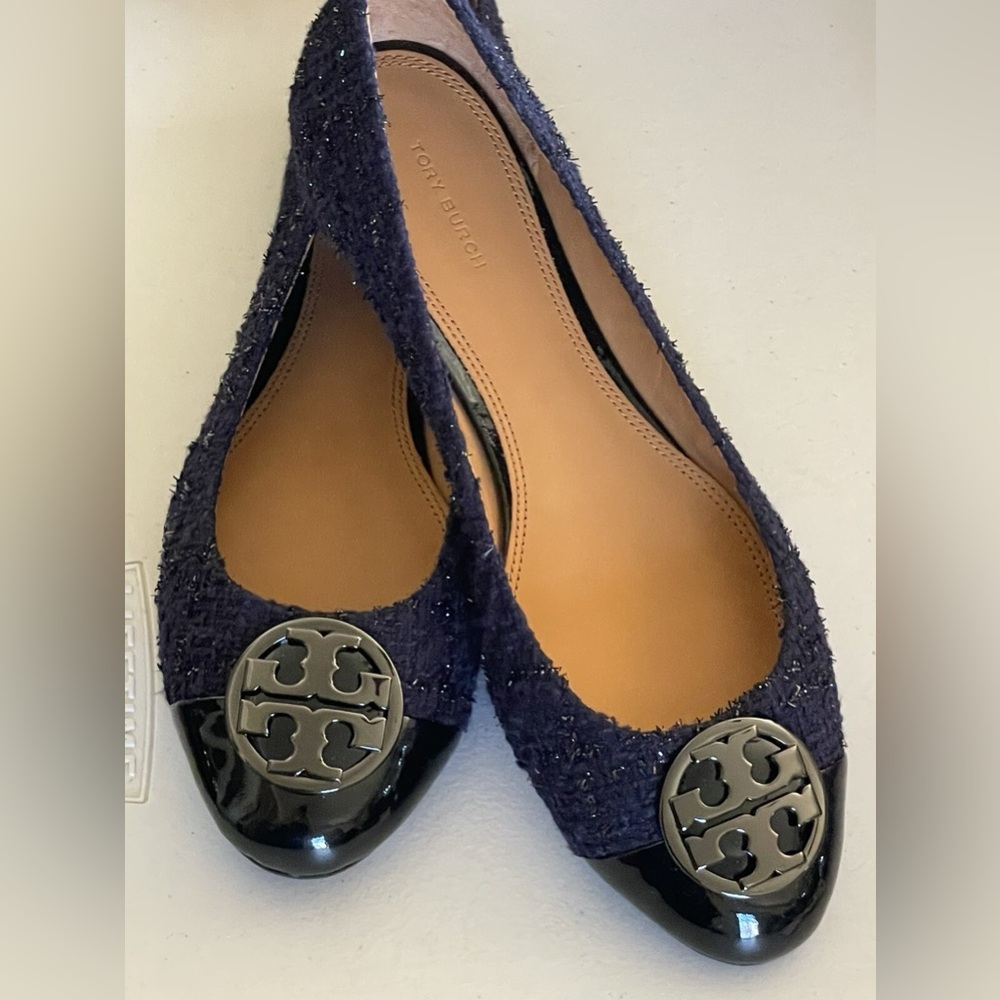 Tory Burch Chelsea Cap Toe Ballet Flat / Size 6.5